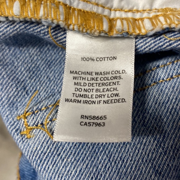 BoHo Denim Shorts BP 'Vintage Light Destroy' New Size 29 - Picture 5 of 10